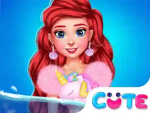 Игра Princess Turned Into Mermaid онлайн