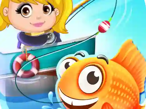 Игра Nastya Fishing game онлайн