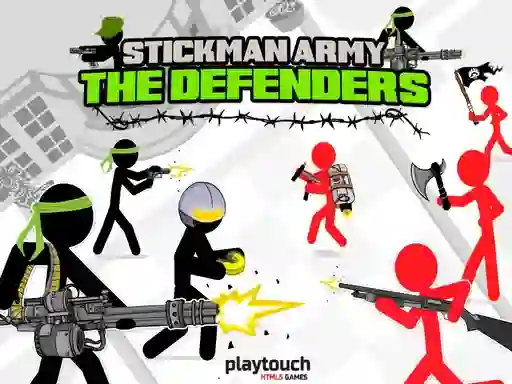 Игра Stickman Army: The Defenders онлайн