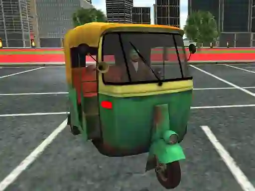 Игра TukTuk Rickshaw City Driving Sim онлайн
