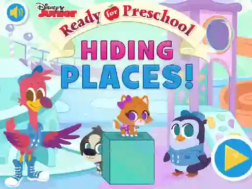 Игра Ready for Preschool Hiding Places онлайн