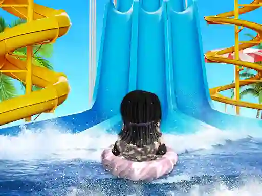 Игра Uphill Rush Water Park 3D онлайн
