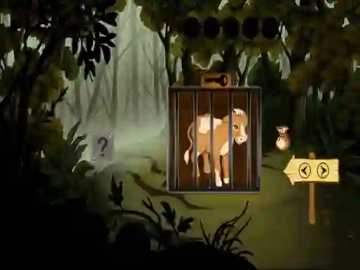 Игра Cow Calf Escape онлайн
