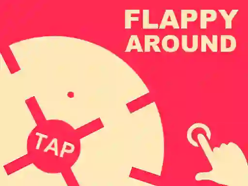 Игра Flappy Around онлайн