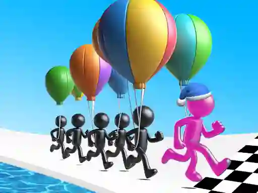 Игра Ballon Race 3D онлайн