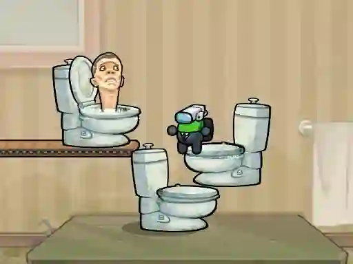 Игра Impostor Jump Skibidi Toilet онлайн