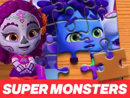 Игра Super Monsters Jigsaw Puzzle онлайн
