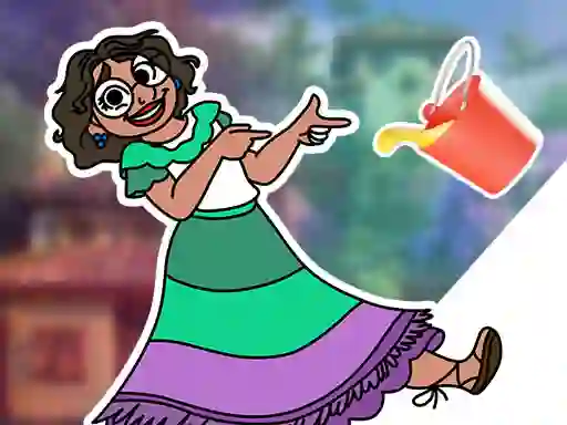 Игра Encanto Coloring Book онлайн