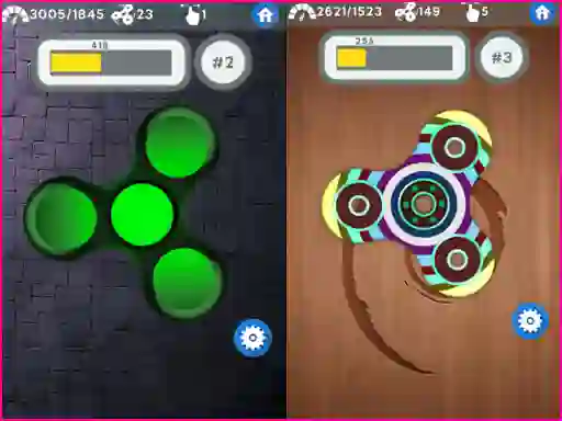 Игра Hand Spinner Simulator онлайн
