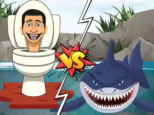 Игра Hungry Shark Vs Skibidi онлайн