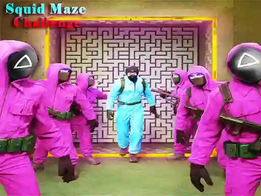 Игра Squid Maze Challenge онлайн