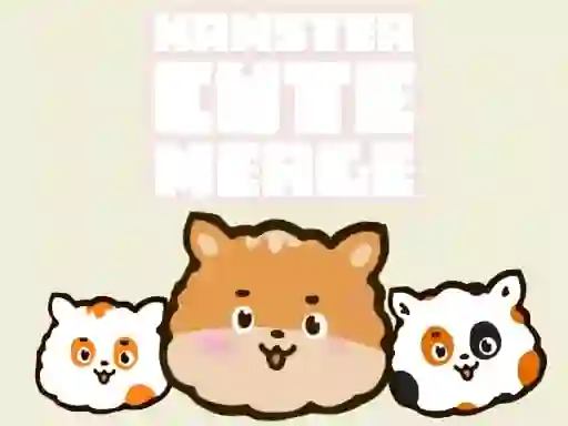 Игра Hamster Cute Merge онлайн
