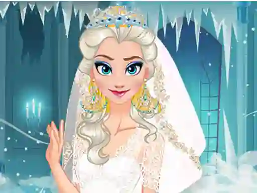 Игра Ice Queen Wedding Planner онлайн