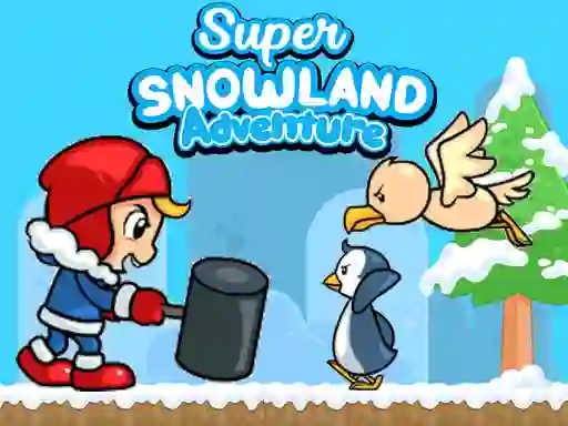 Игра Super Snowland Adventure онлайн