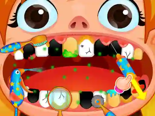 Игра Zombie Dentist 2 онлайн