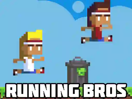 Игра Retro Running Bros онлайн