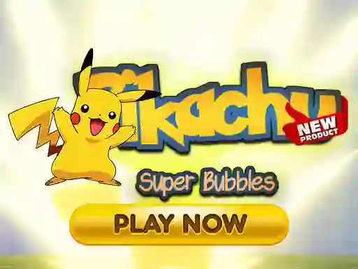 Игра Pikachu Super Bubbles онлайн