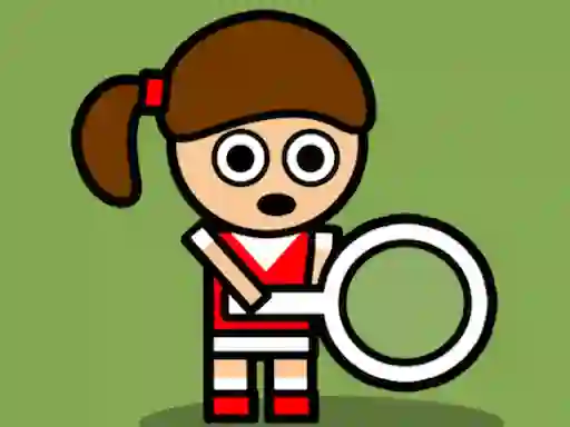 Игра Retro Tiny Tennis онлайн