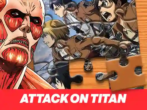 Игра Attack on Titan Jigsaw Puzzle онлайн