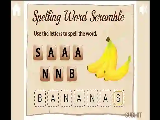 Игра Spelling Word Scramble онлайн
