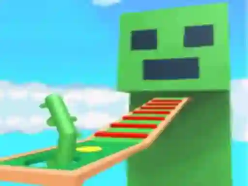 Игра Noob Robo Parkour онлайн