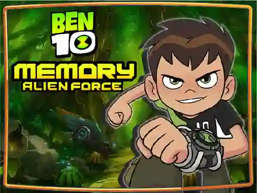 Игра Ben 10 Memory Alien Force онлайн