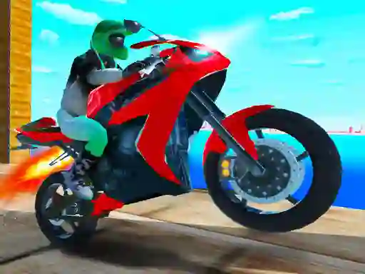 Игра Port Bike Stunt онлайн