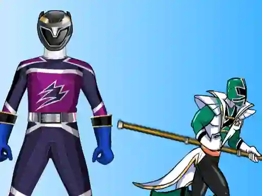 Игра Power Rangers Dressup онлайн