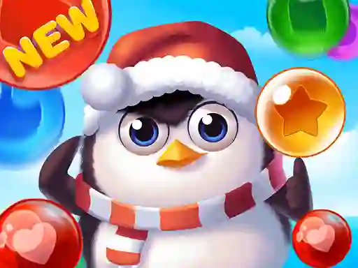 Игра Bubble Penguins онлайн