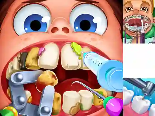 Игра Dentist games онлайн