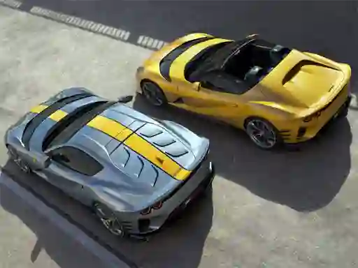 Игра Ferrari 812 Competizione Slide онлайн