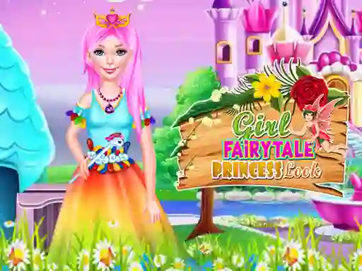 Игра Girl Fairytale Princess Look онлайн