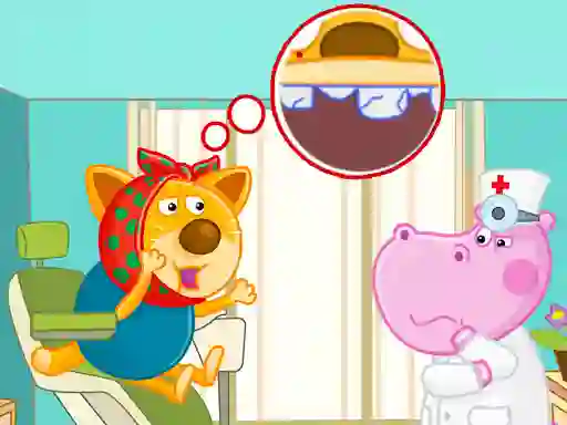 Игра Hippo Dentist онлайн