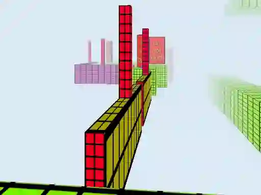 Игра Bloxy Block Parkour онлайн