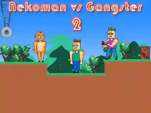 Игра Nekoman vs Gangster 2 онлайн