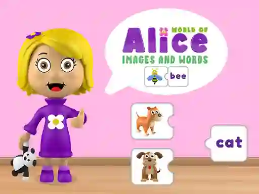 Игра World of Alice Images and Words онлайн