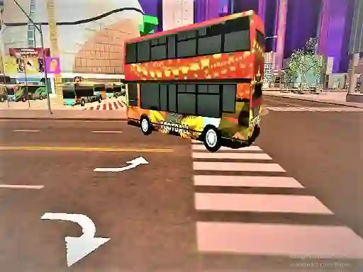 Игра American Football Passenger Bus Game онлайн