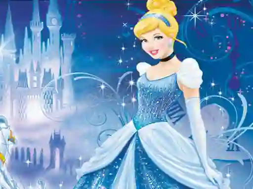 Игра Cinderella Jigsaw Puzzle Collection онлайн