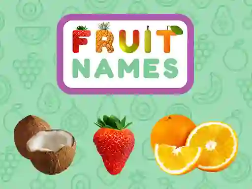 Игра Fruit Names онлайн