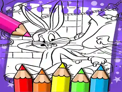 Игра Bugs Bunny Coloring Book онлайн
