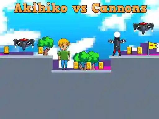 Игра Akihiko vs Cannons онлайн