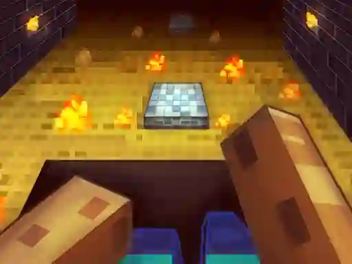 Игра Parkour in the cave 3D онлайн