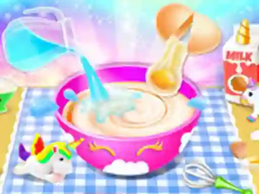 Игра Unicorn Cake Make онлайн