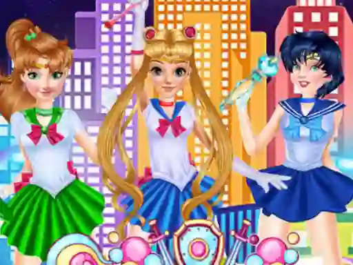 Игра Sailor Moon Cosplay Show онлайн