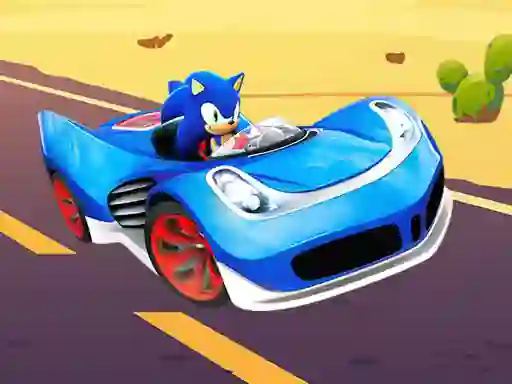 Игра Sonic Racing Jigsaw онлайн