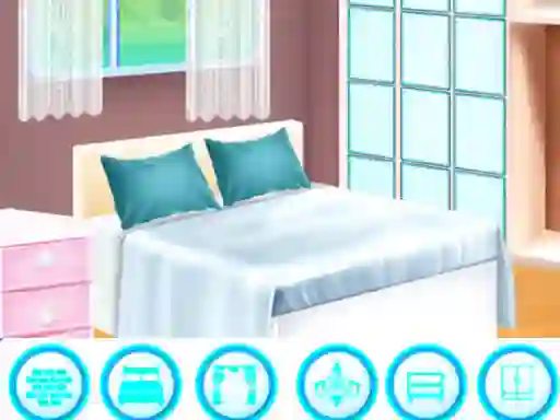 Игра Fashion Girl Beautiful New House онлайн