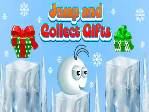 Игра Jump and Collect Gifts онлайн