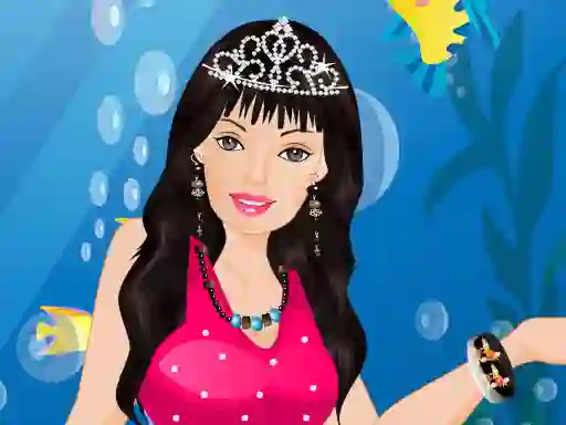 Игра Barbie Mermaid Dressup онлайн