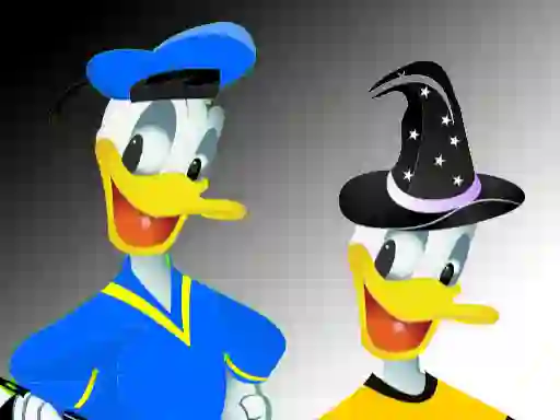Игра Donald Duck Dressup онлайн