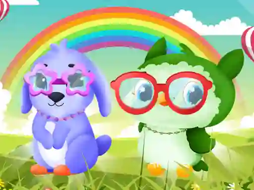 Игра Owl and Rabbit Fashion онлайн